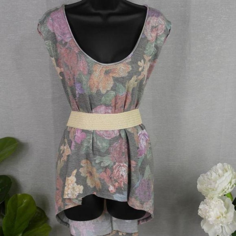 Free People Tropical gardenia top, nwt